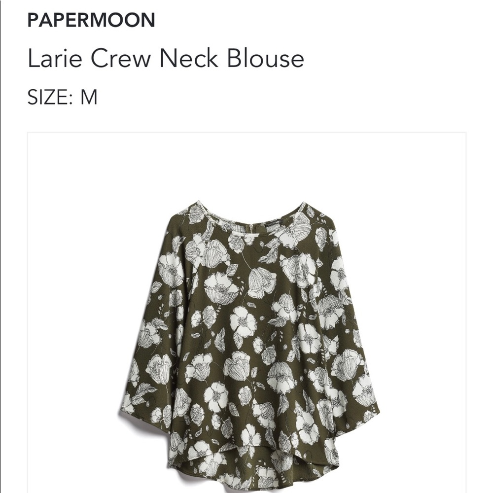 Papermoon Crew Neck Blouse
